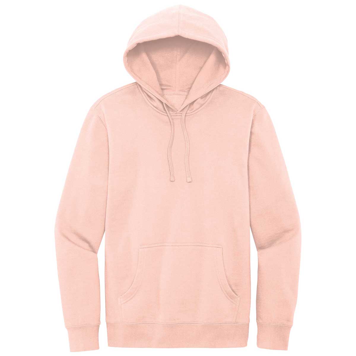 District Men's Rosewater Pink V.I.T. Comfort Fleece Hoodie