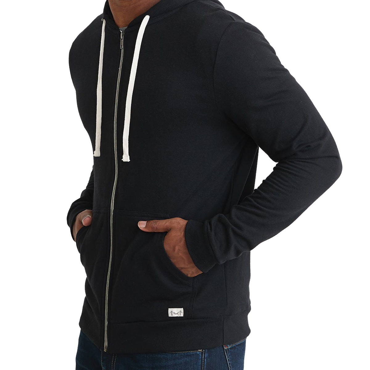 Marine Layer Men's Stylish Black Afternoon Hoodie