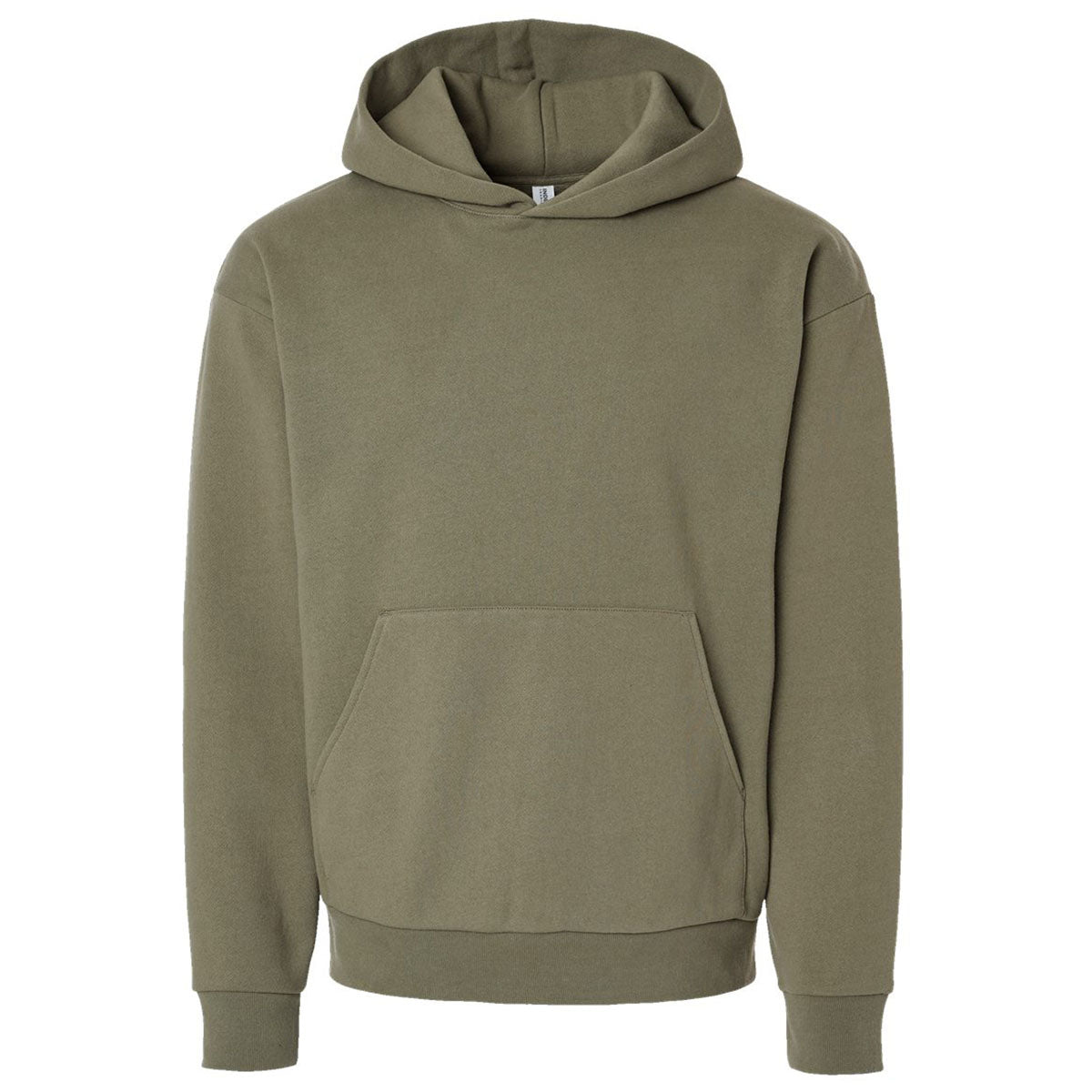 Independent Trading Co. Men's Olive Mainstreet Cozy Hooded Sweatshirt