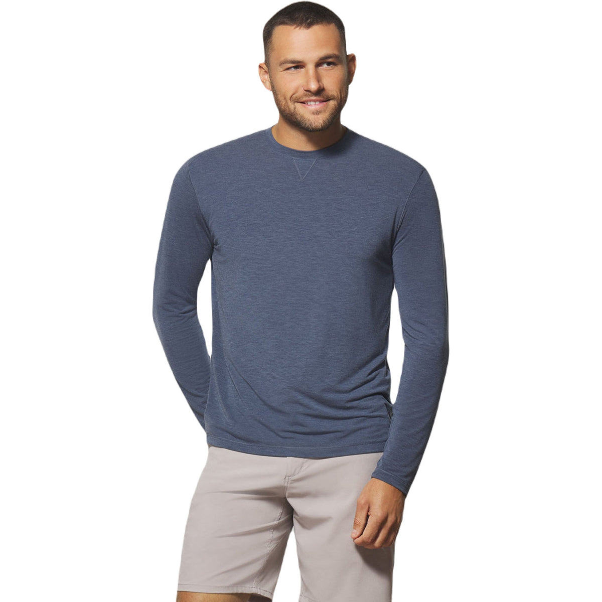 Johnnie-O Men's Wake Course Performance Long Sleeve T-Shirt: A Must-Have for Active Men