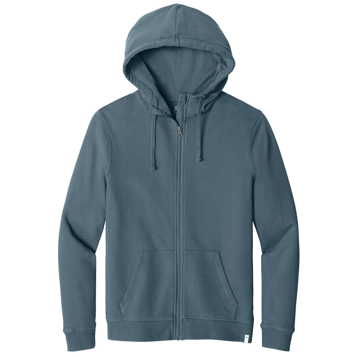 tentree Men's Stunning Vintage Blue Organic Cotton Fleece Full-Zip Hoodie - A Must-Have!