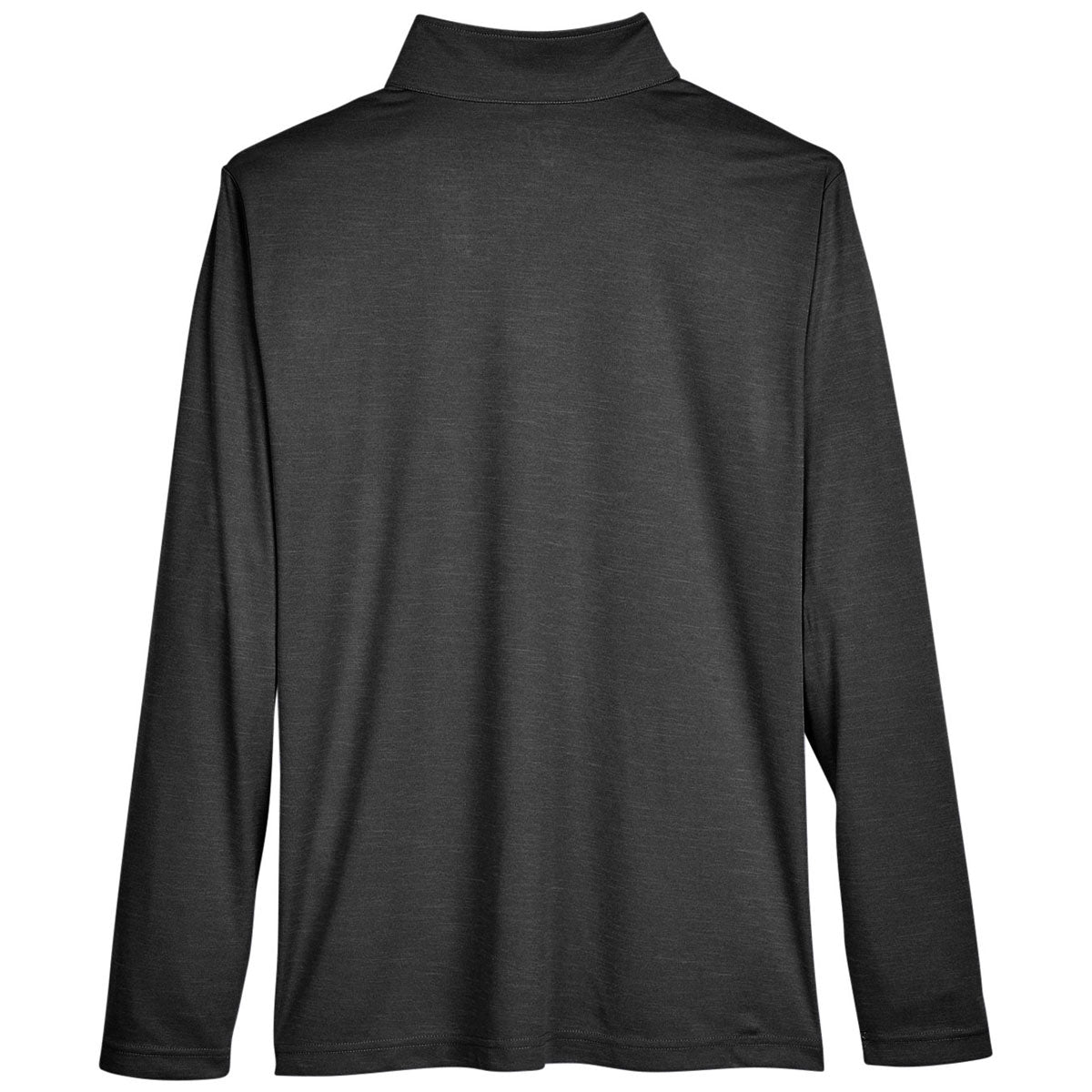 Team 365 Men's Black Heather Zone Sonic Heather Performance Quarter-Zip: A Dreamy Branded Apparel