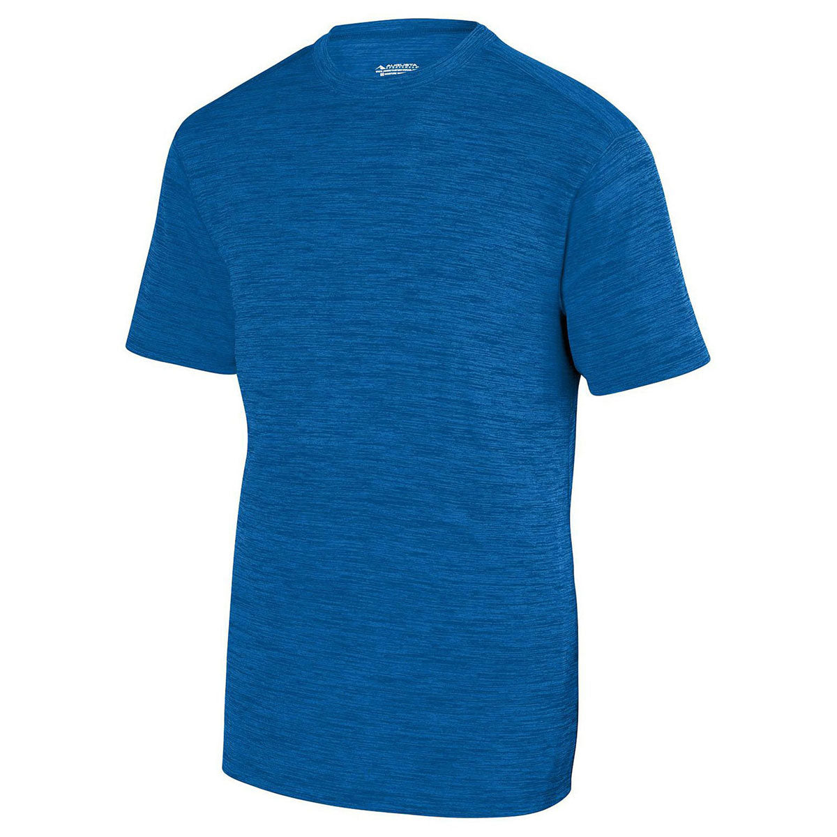 Augusta Sportswear Men's Royal Shadow Tonal Heather Short-Sleeve Training T-Shirt: The Ultimate Gym & Lounge Essential