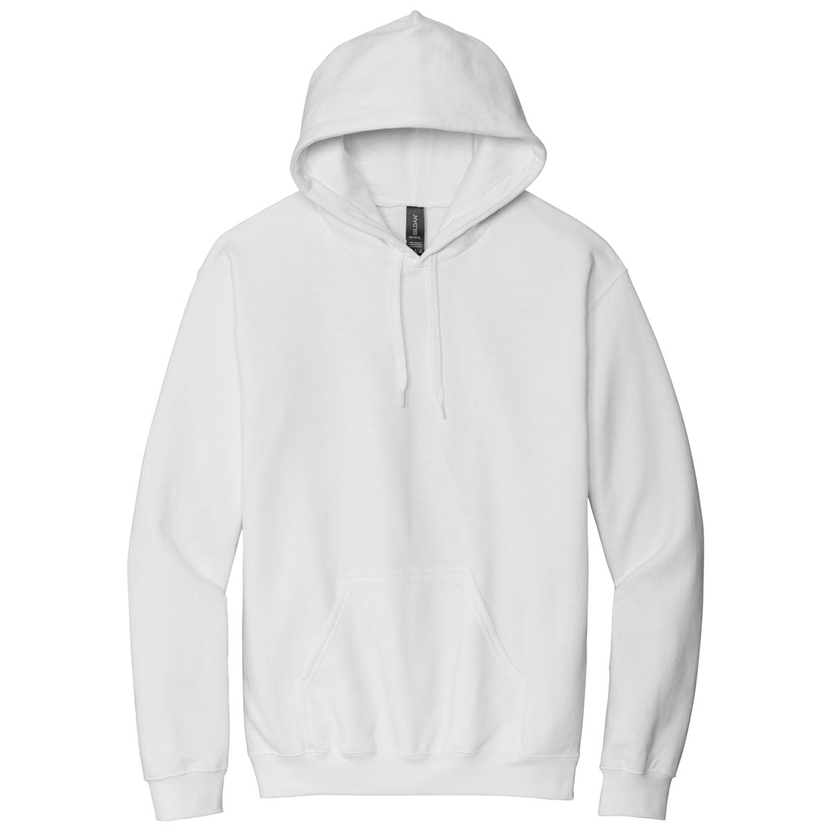Gildan Men's Premium White Softstyle Pullover Hooded Sweatshirt - Ideal for Brand Promotion!