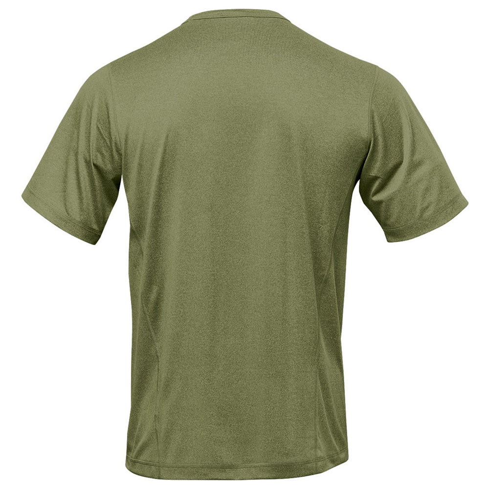 Stormtech Men's Sage Green Heather Volante H2X-DRY Short Sleeve Tee: Eco-Friendly Comfort